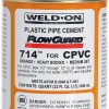 Weld-On Gray 714 Heavy-Bodied CPVC Professional Industrial-Grade Cement 0